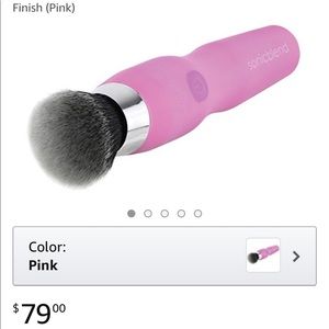 Sonic blend electric make up brush
